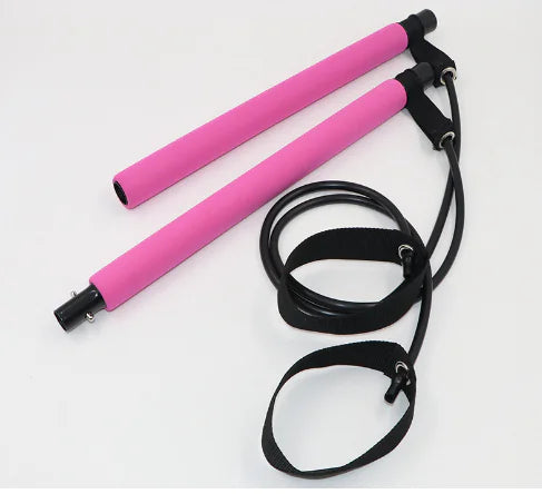 Multifunctional Elastic Pilates Bar For Workout - Fit Fusion Flex