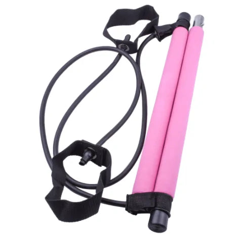 Multifunctional Elastic Pilates Bar For Workout - Fit Fusion Flex