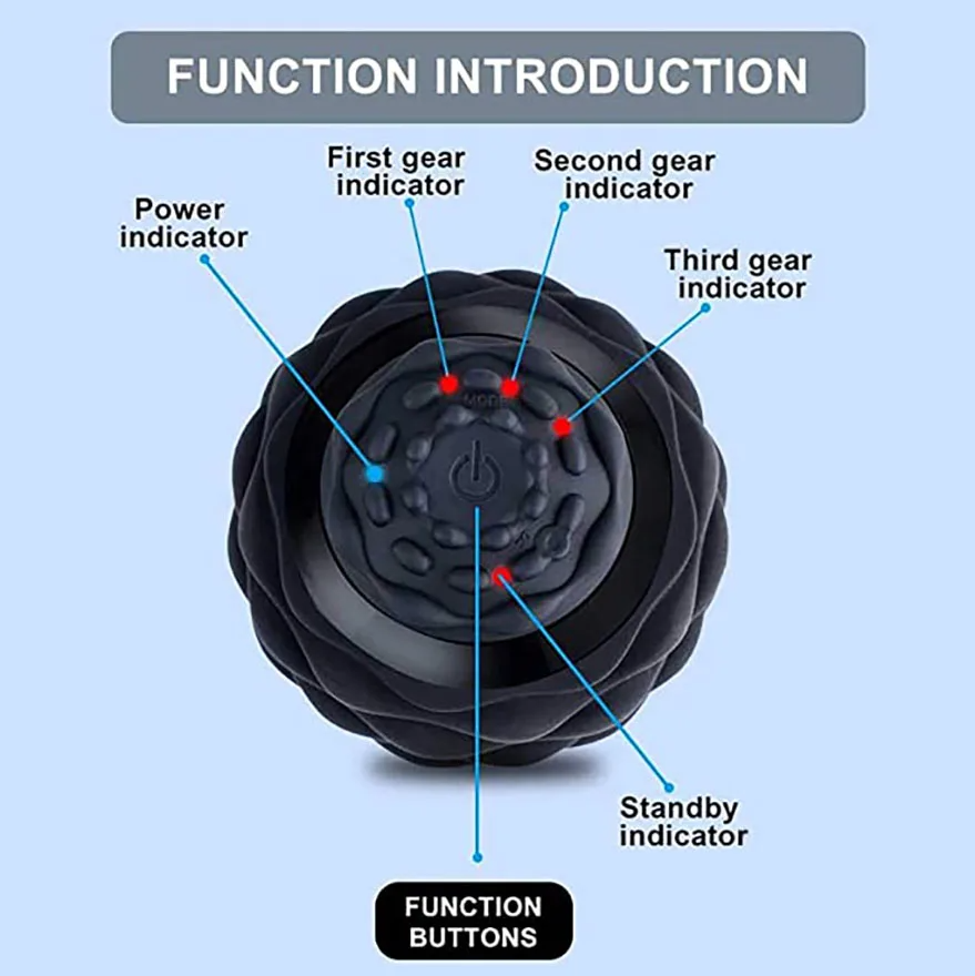 Electric Vibrating Massage Fitness Ball