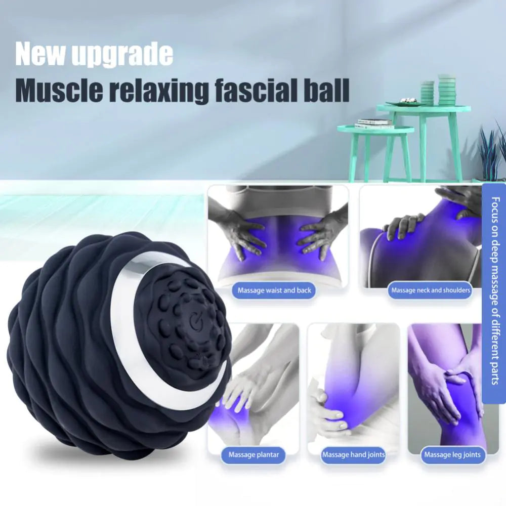 Electric Vibrating Massage Fitness Ball - Fit Fusion Flex