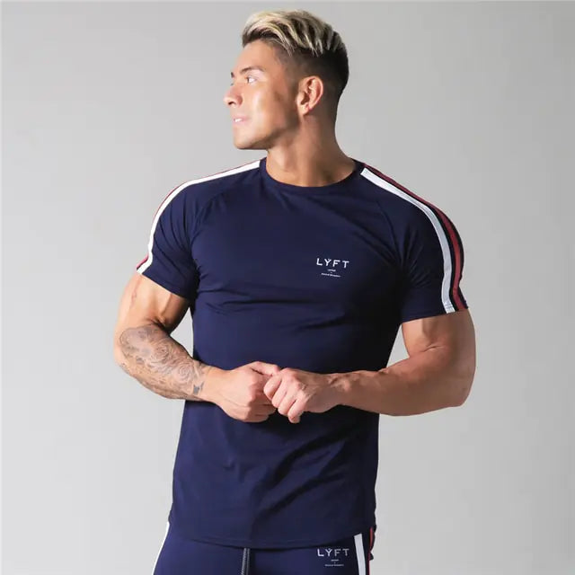 Bodybuilding Fitness Cotton T-shirt - Fit Fusion Flex