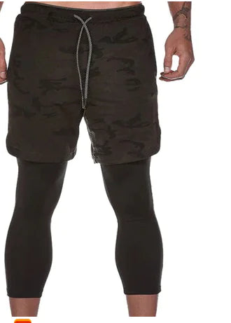 Running Pocket Lining Shorts With Built-in - Fit Fusion Flex