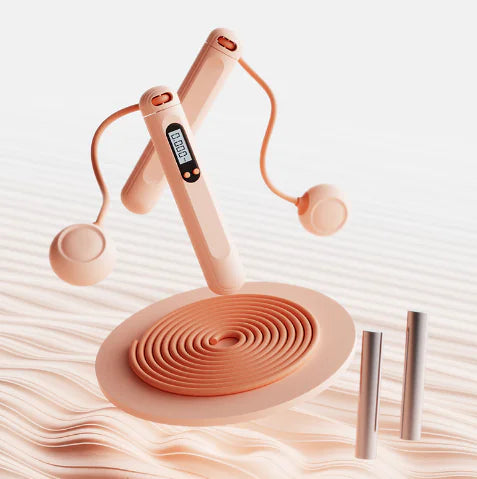 Cordless Skipping Rope with Digital Counting - Fit Fusion Flex