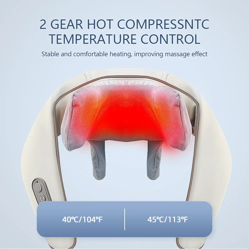 Electric Neck and Back Massager - Fit Fusion Flex