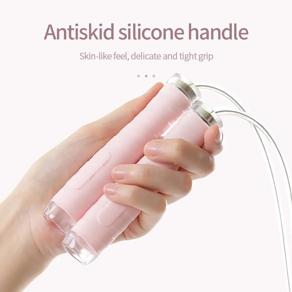 Cordless Skipping Rope with Digital Counting - Fit Fusion Flex