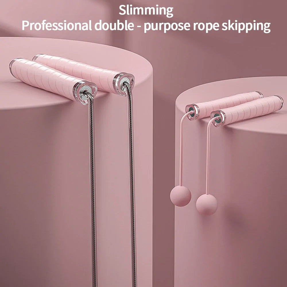 Cordless Skipping Rope with Digital Counting - Fit Fusion Flex
