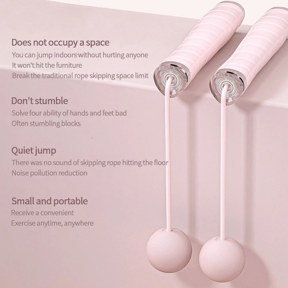 Cordless Skipping Rope with Digital Counting - Fit Fusion Flex