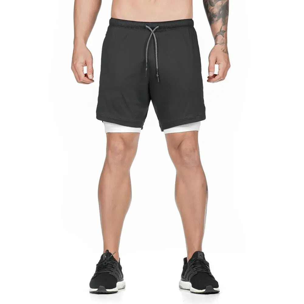 Running Pocket Lining Shorts With Built-in - Fit Fusion Flex