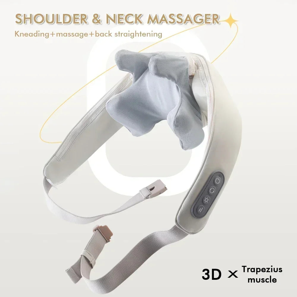 Electric Neck and Back Massager - Fit Fusion Flex